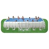 Intex Ultra Frame Rectangular Above Ground Pool, 24' x 12' x 52'