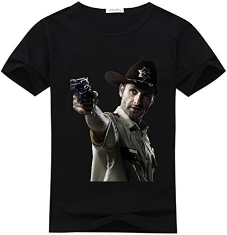 KOBB Fashion Kids The Walking Dead Season classic Cotton T-Shirt Small/5Y-6Y Black