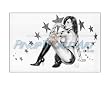 My Lucky Stars Sketch Art Print Giclee' by Nicole Brune