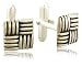 Sterling Silver Woven Cuff Links by Catherine M. Zadeh