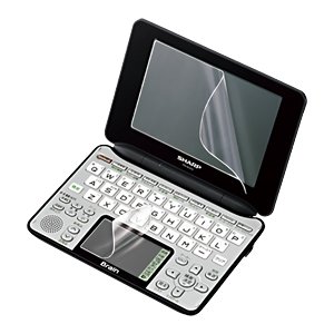 【SANWASUPPLY】電子辞書SHARP Brain PW-AC910・GC610用液晶保護フィルム PDA-EDF50T8