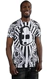 Cardboard Robot White Icon Mens Tee