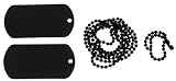 US ERKENNUNGSMARKE DOG TAG NAVY SEALS HUNDEMARKE schwarz