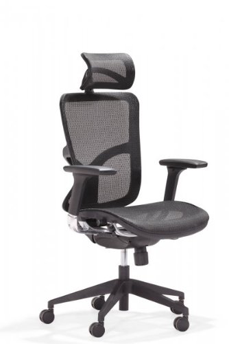 Zuo Harlean High Back Office Chair, Black On Sale