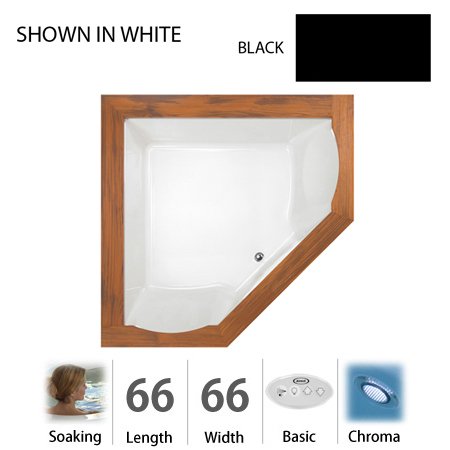 Jacuzzi FUZ6666BCX2CXB Fuzion 6666 Chroma Black