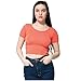 American Apparel Cotton Spandex Jersey Crop Tee