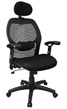 41elUtn7wtL. SL160  Mesh and Ventilated Office Chair   High Back Contemporary Mesh Chair   LF W42B HR GG