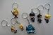 7 Fullmetal Alchemist Ed Al Anime Character Keychains Keyring Set