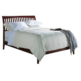 Newport Low Profile Sleigh Bed in Cordovan Size: Full by Modus Furniture International