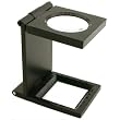 7x Black Folding Magnifier Stamp Coin Loupe Scale Tool