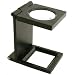 7x Black Folding Magnifier Stamp Coin Loupe Scale Tool