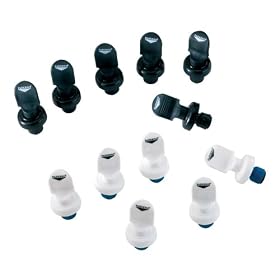 Paderno World Cuisine 12-Piece Set Plastic Bottle Stoppers