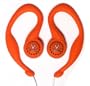University of Virginia SportClip Earphones with Wind Up Storage Case for MP3, CD, DVD Players, Orange