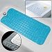 EXTRA LONG BATH MAT BLUE
