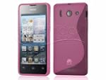 FUNDA GEL TPU ROSA HUAWEI ASCEND Y300...