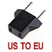 New! USA US to EU Euro Plug Converter Travel Charger Adapter AC Power Plug Adapter