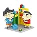Gooband®LOZ Nanoblock Crayon Shin-chan Collection Compatible Nano Block Parent-child Games Blocks Children's Educational Toys C