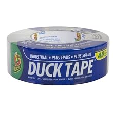 Duck Brand 1231596 Industrial Duct Tape, 1-7/8-Inch by 45-Yard, Silver