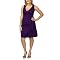 Mossimo&reg; Black Plus Crossover V-Neck Empire Dress - Purple