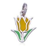 Sterling Silver Flower Charm