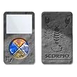 Zodiac Scorpio Design Skin Decal Sticker for Apple iPod video 30GB/ 60GB/ 80GB Player