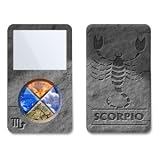 Zodiac Scorpio Design Skin Decal Sticker for Apple iPod video 30GB/ 60GB/ 80GB Player