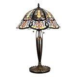Quoizel Hyacinth Tiffany 2 Light Table Lamp