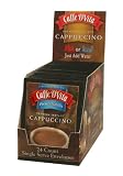 Caffe D'Vita French Vanilla Cappuccino, 0.5-Ounce Envelopes, 24-Count Boxes (Pack of 3)