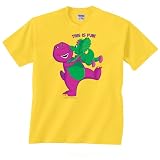 Barney - Clothing - This is Fun Yellow T-Shirt
