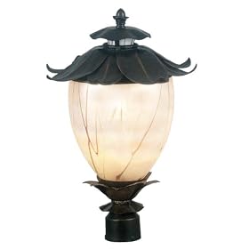 Kenroy Home 70254OBZ Azalea Large Post Lantern