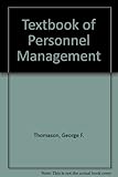 A textbook of personnel management