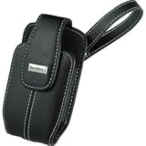 - 	 Blackberry 8300 8310 8320 8330 Original Embossed Leather Pouch - Black HDW-15987-001