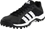 adidas Men's Turf Hog Le Low Football Cleat,Black1/Run White/Meticall Silver,6.5 M