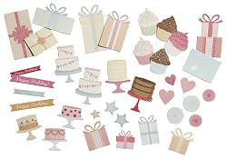 Martha Stewart Chipboard Die-Cuts, Presents and Icons