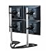Atdec Freestanding Quad Mount for four Flat Panel Displays up to 20