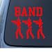 BAND - Vinyl Car Decal Sticker #1319 | Vinyl Color: Red