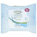 Simple Oil Balancing Cleansing  Wipes 25's