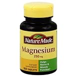Nature Made Magnesium, 250 mg, Tablets 100 tablets