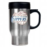 NBA Los Angeles Clippers Stainless Steel Travel Mug - Primary Logo