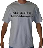 Caddyshack "Deathbed" Mens Funny Movie Line T Shirt