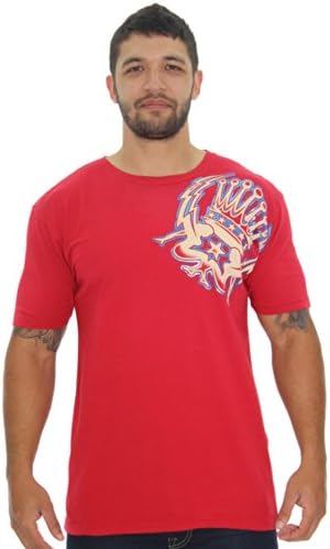 Silver Star King Without He's Crown Men's Crew Neck T-Shirt Red Size M