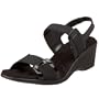 VANELi Women's Ianira Wedge Sandal,Black,10 M US