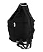 Womens Leather Convertible 7 Pocket Medium Size Tear Drop Sling Backpack Purse Shoulder Bag