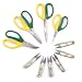 10 pc Bonsai Tool Set, 4 shears, 6 leaf trimmers - 3 year guarantee
