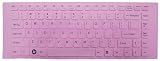 Pink Keyboard Cover/Skin Protector for Sony VAIO VGN-NW VGN-FW VPC-Y VPC-S VPC-EG VPC-EA series laptop.