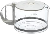 Capresso 4451.02 10-Cup Glass Replacement Carafe with Lid for Capresso Coffeemaker, White