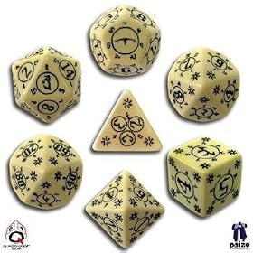 Pathfinder W�rfelset Beige (7) [Import allemand]