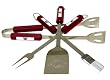 Arkansas Razorbacks 4 piece Barbecue (BBQ) set - NCAA
