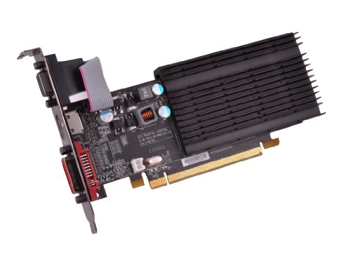 XFX HD6450 Grafikkarten (PCI-e, 1GB, GDDR3 Speicher, Dual-DVI, HDMI)