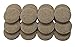 Shepherd Hardware 9951 3/4-Inch Heavy Duty Self-Adhesive Felt Furniture Pads, 20-Pack, Beige